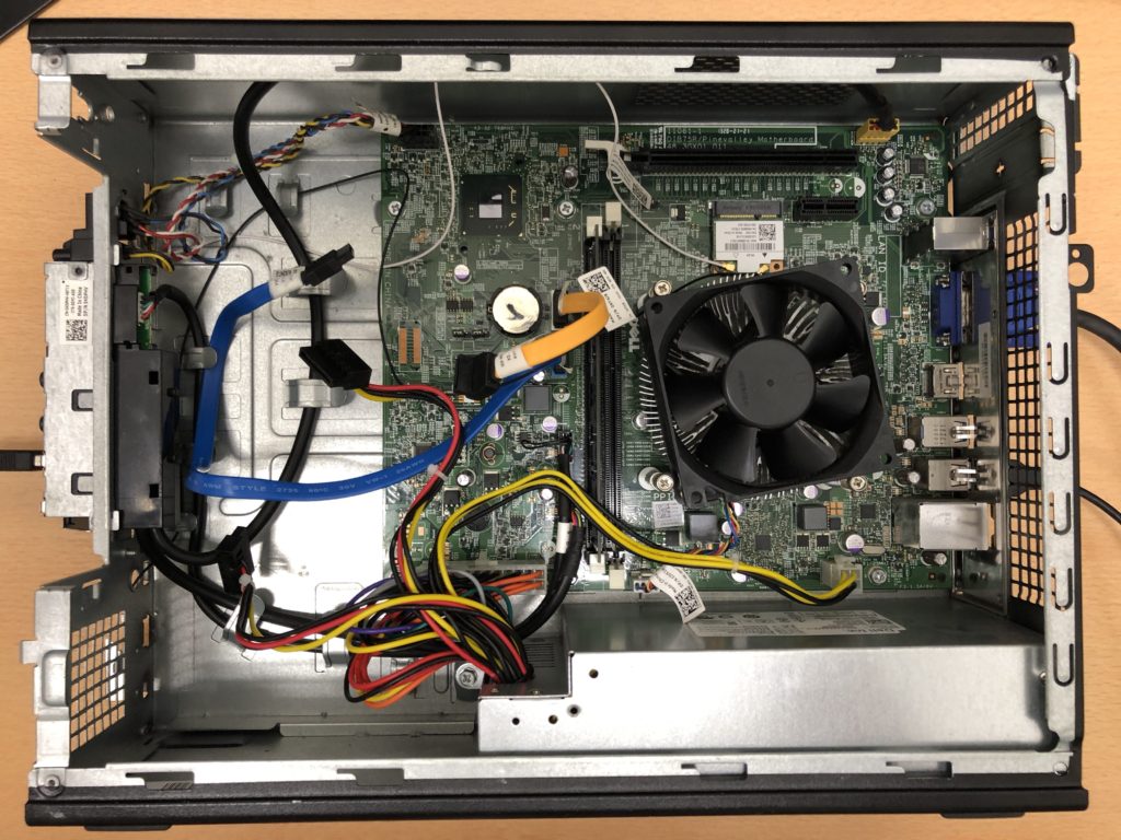 Dellのデスクトップパソコンを修理してみました